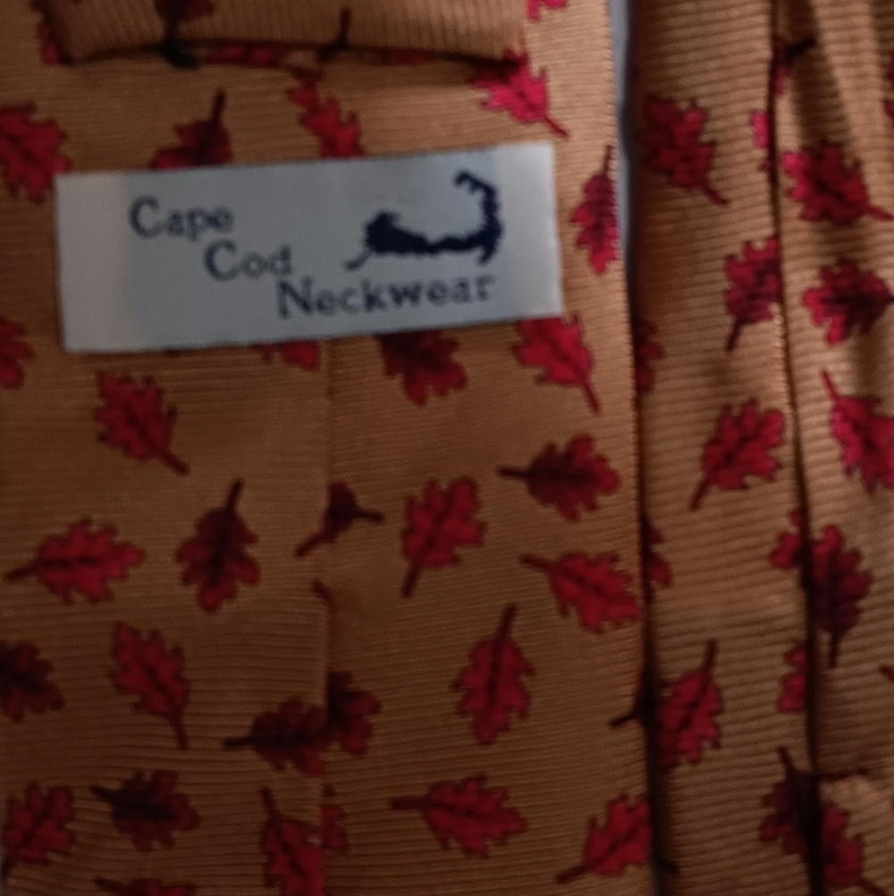 Cape Cod SILK Tie - Picture 3 of 4